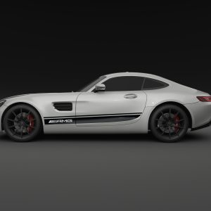Autoaufkleber Kompatibel mit Mercedes Benz GT Edition 1