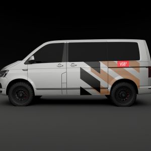 Autoaufkleber Kompatibel mit VW Transporter