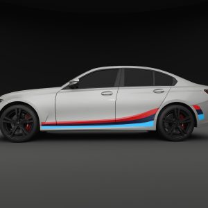 BMW Motorsport-Seitenstreifen für BMW