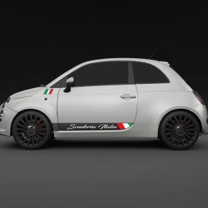 Aufkleber kompatibel mit Fiat 500