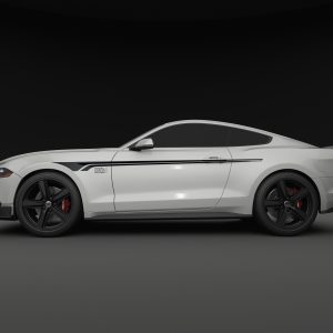 Aufkleber kompatibel mit Ford Mustang Mach 1