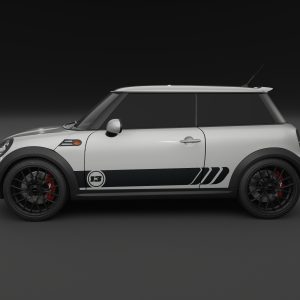Aufkleber kompatibel mit Mini