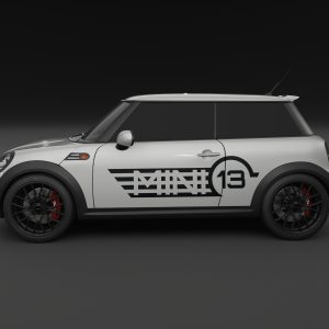 Aufkleber kompatibel mit Mini