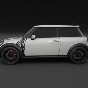 Aufkleber kompatibel mit Mini