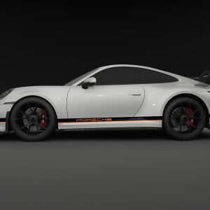 Le Mans Rennstreifen Grafikaufkleber-Set für Porsche Carrera / Cayman / Boxster