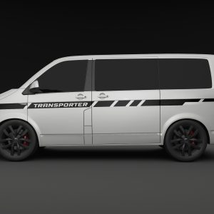 Aufkleber Streifen kompatibel mit VW Transporter