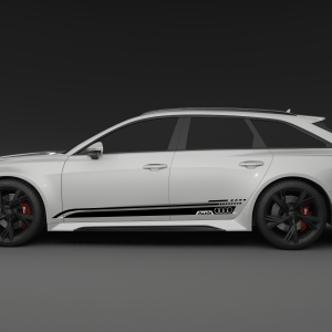 Audi RS6 Avant Streifen