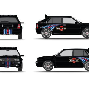 Lancia Martini Aufkleber