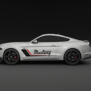 Autoaufkleber Kompatibel mit Ford Mustang