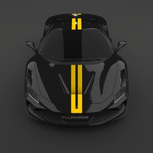 Ferrari F8 Tributo Streifen